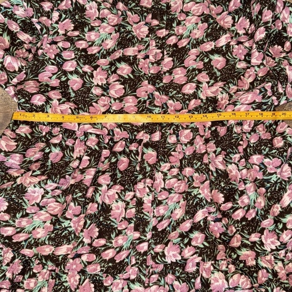 NWT!  JOY*JOY Floral Pink and Green Dress - Picture 6 of 9